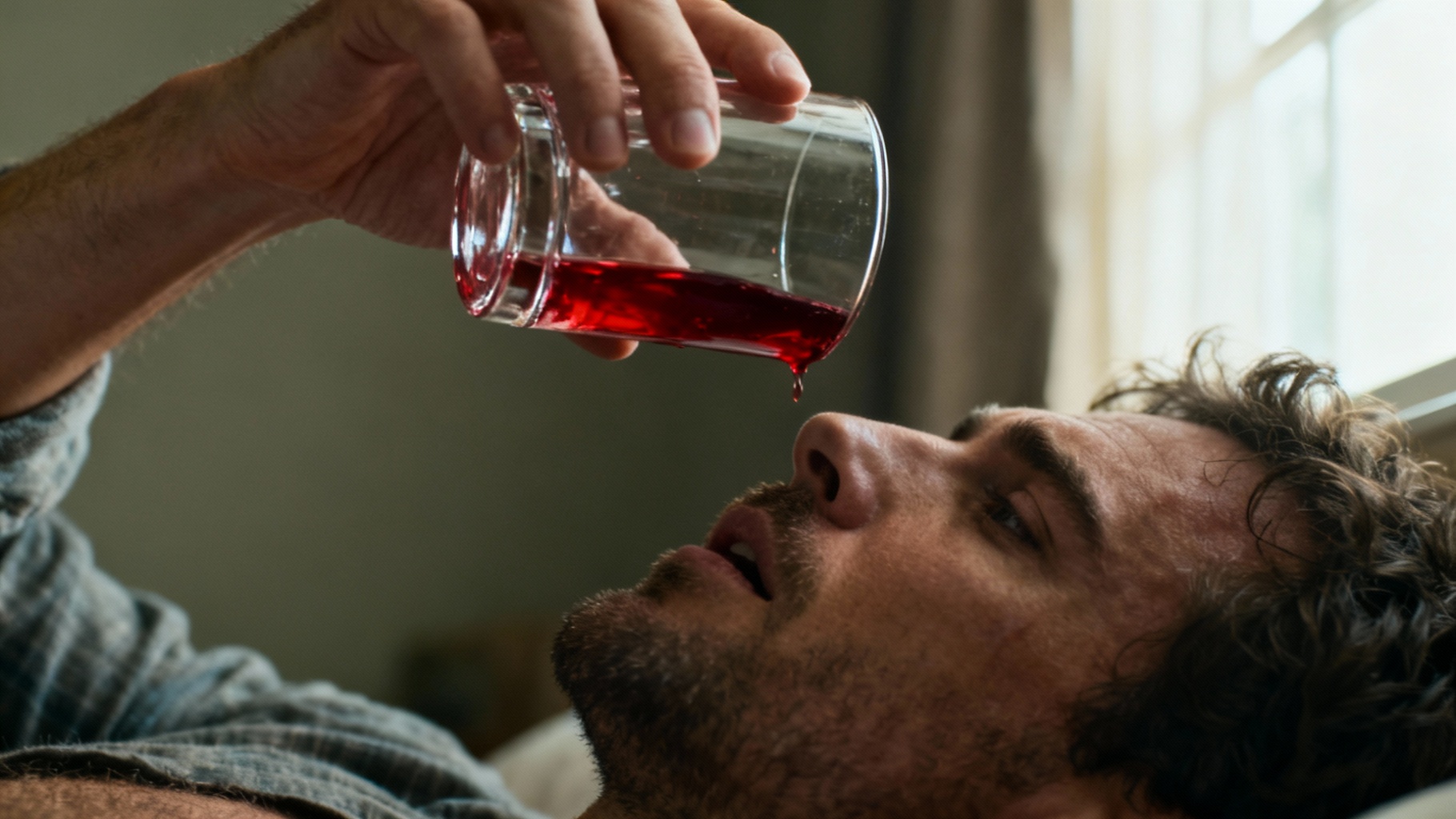 Comment faire boire le sang des règles à un homme ?