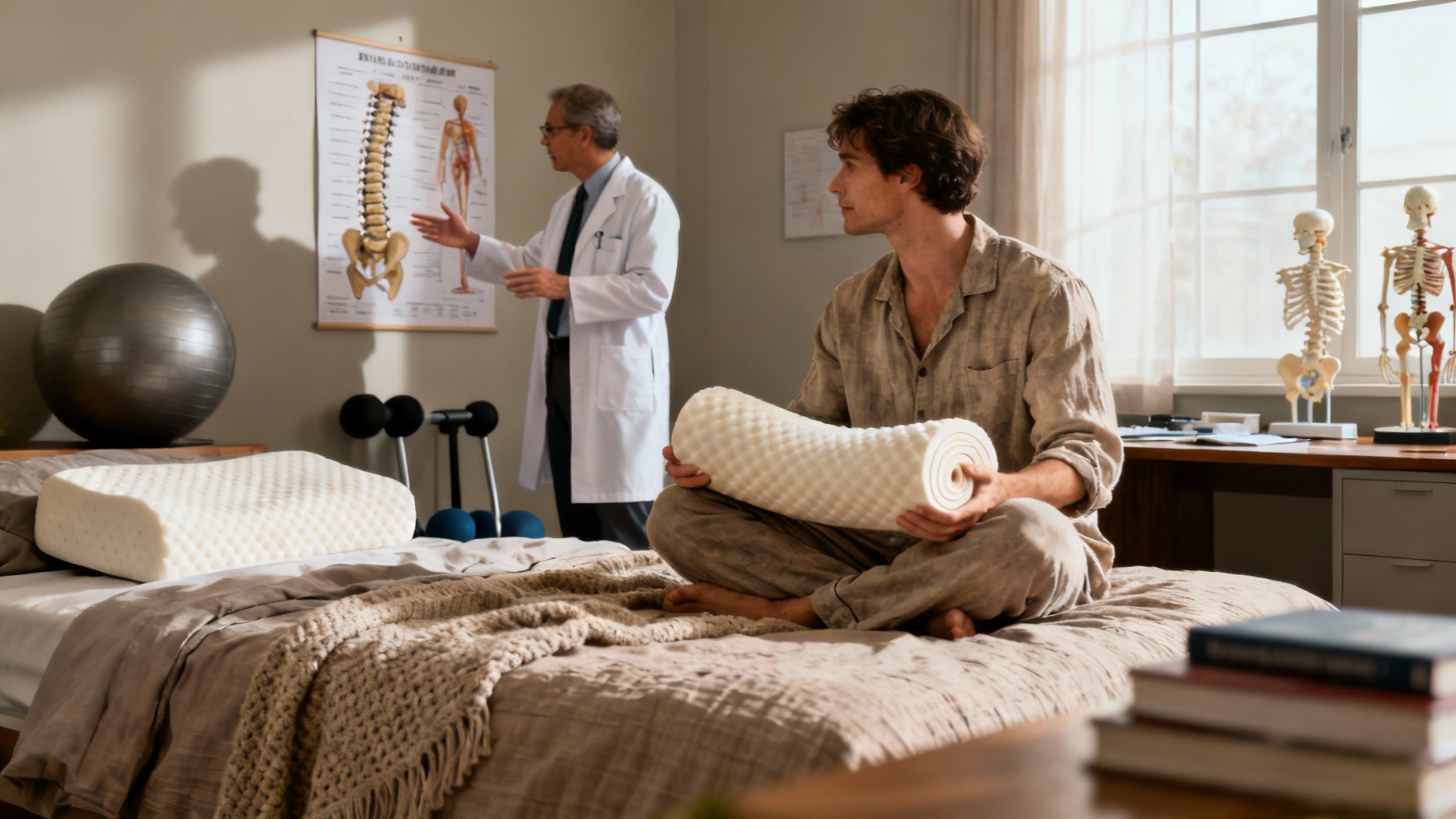 L'oreiller conseillé par les kinés : guide d'achat complet