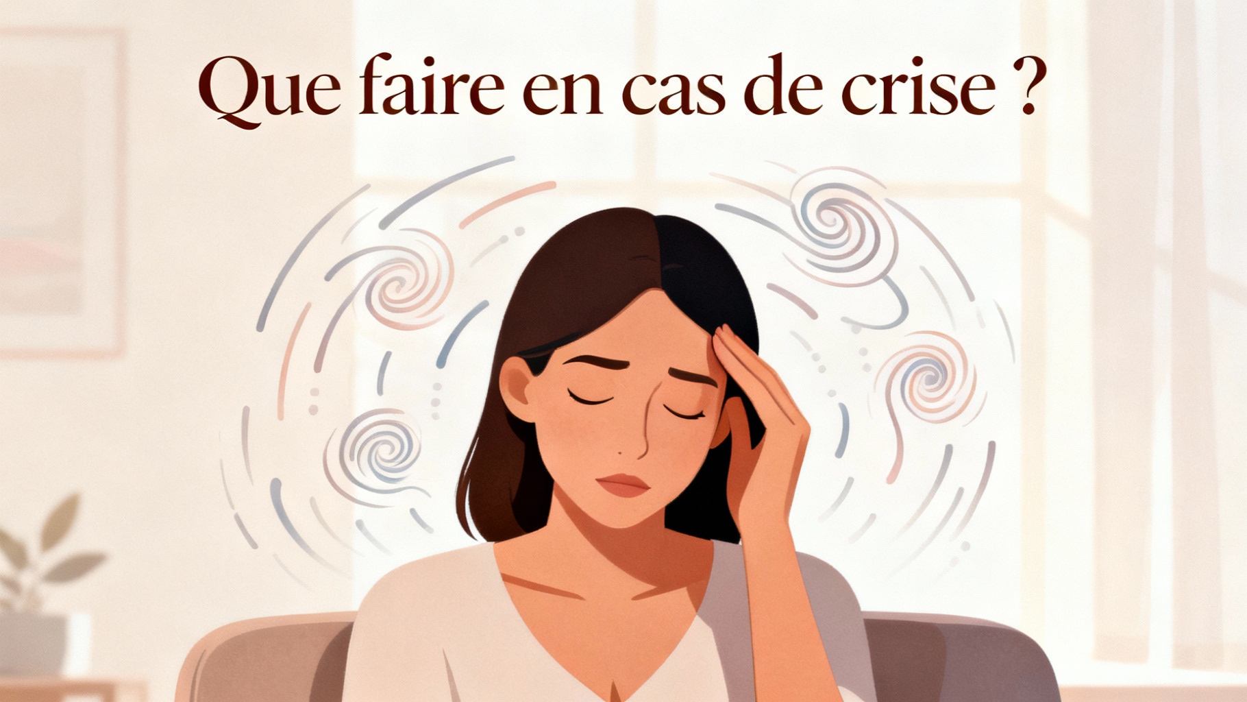 Que faire en cas de crise ?