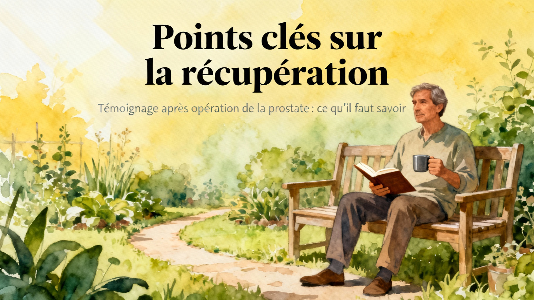 Témoignage après opération de la prostate : ce qu'il faut savoir 1 Points clés sur la récupération