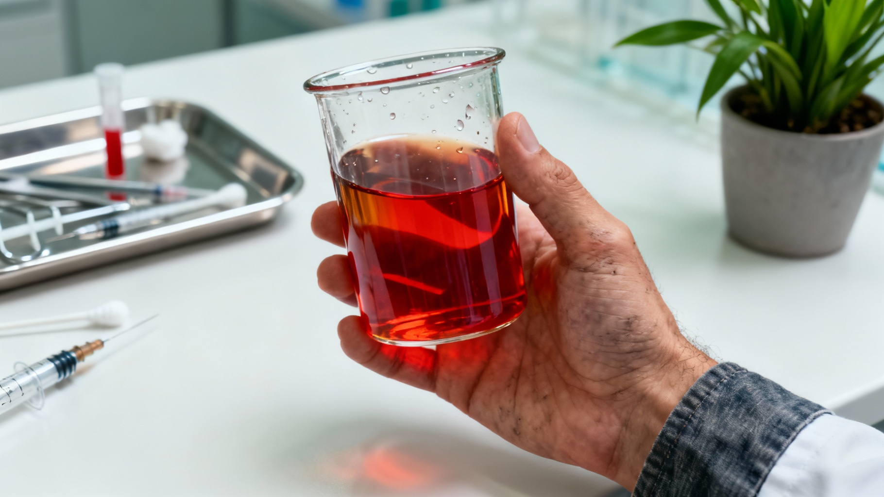 Urine rouge sans douleur : causes et conseils pratiques