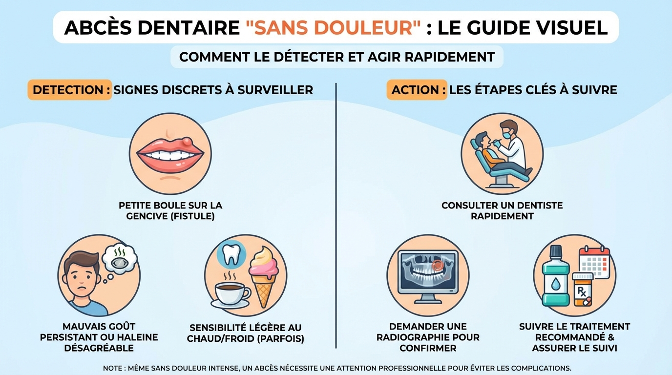 Traitements disponibles pour l'abcès dentaire