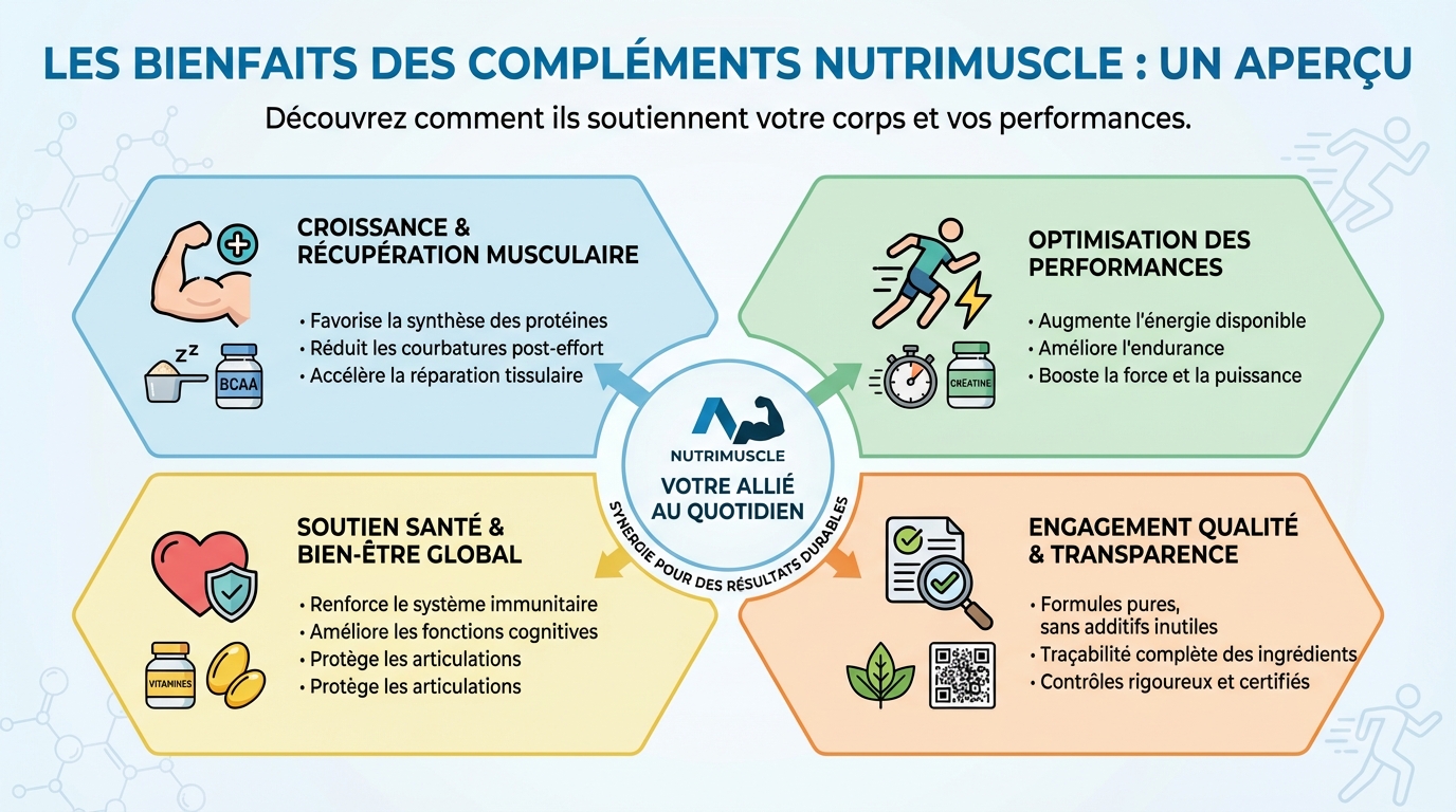 Découvrez les bienfaits des compléments nutrimuscle 1 Comment choisir ses compléments ?