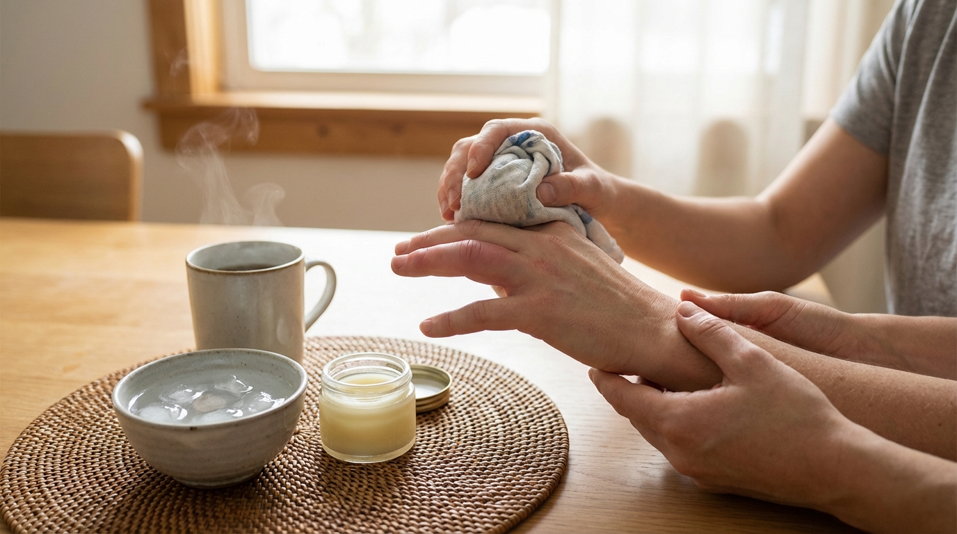 Doigt gonflé et du mal à le plier : que faire ?