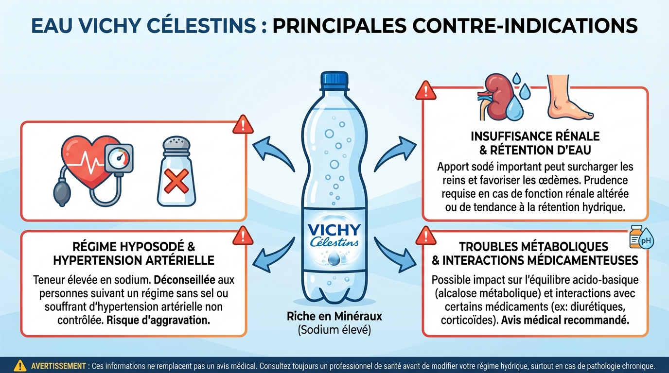 Eau vichy célestins : quelles contre-indications ? 1 Les bienfaits de l'eau Vichy Célestins