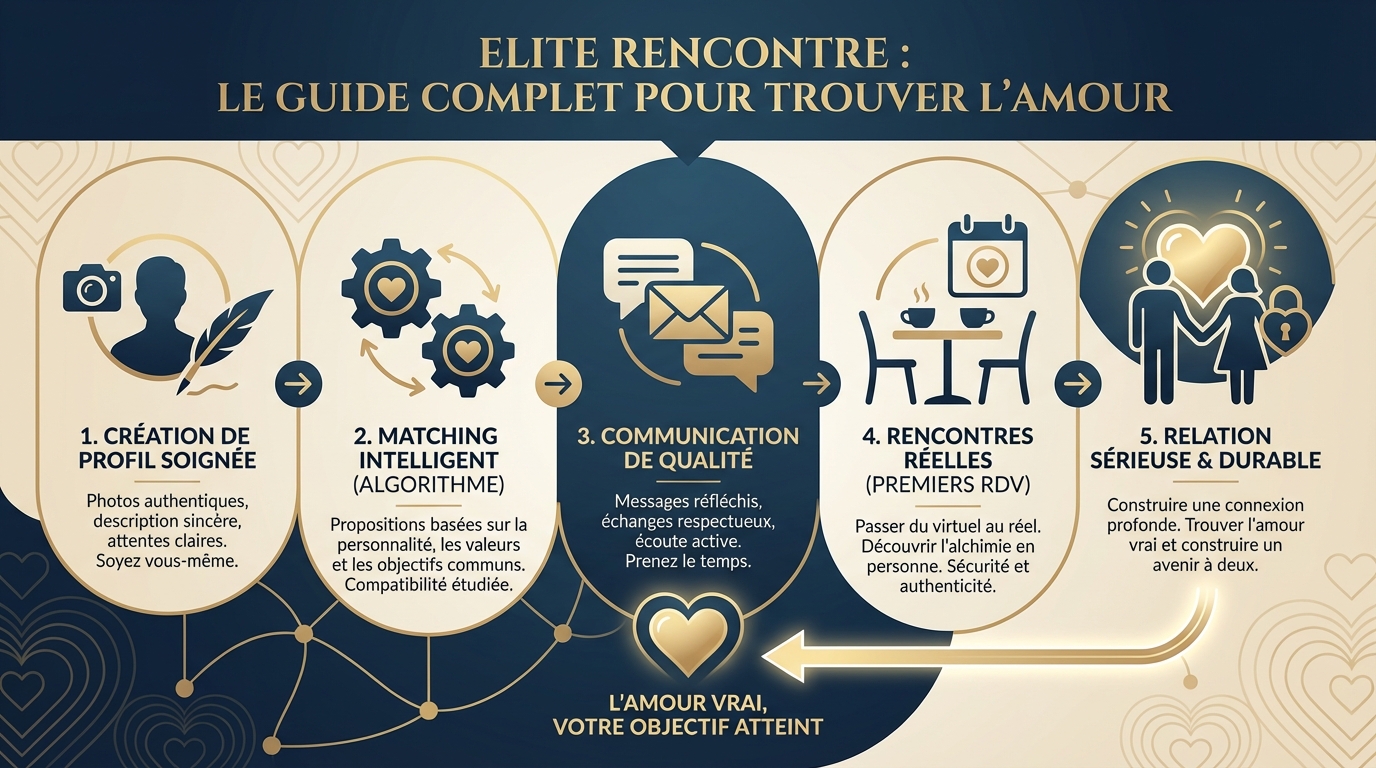 Elite rencontre : le guide complet pour trouver l'amour 1 Avis et témoignages sur Elite Rencontre