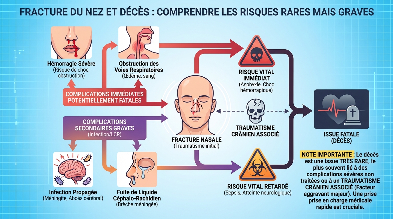 Fracture du nez et décès : comprendre les risques 1 Cas tragiques et leçons à en tirer