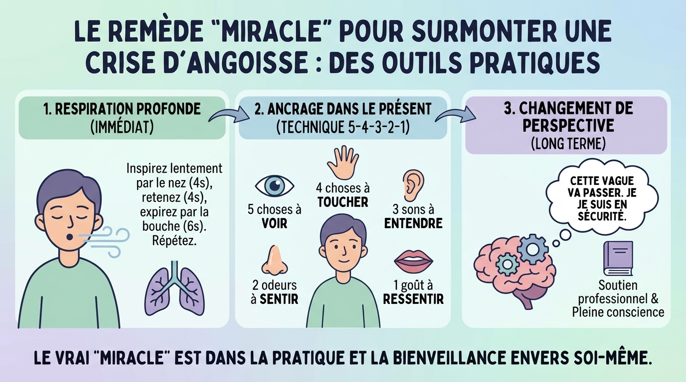 Comprendre la crise d'angoisse