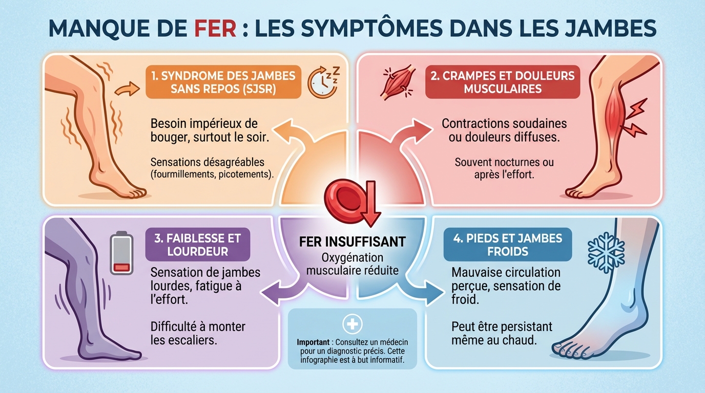 Comment diagnostiquer un manque de fer ?