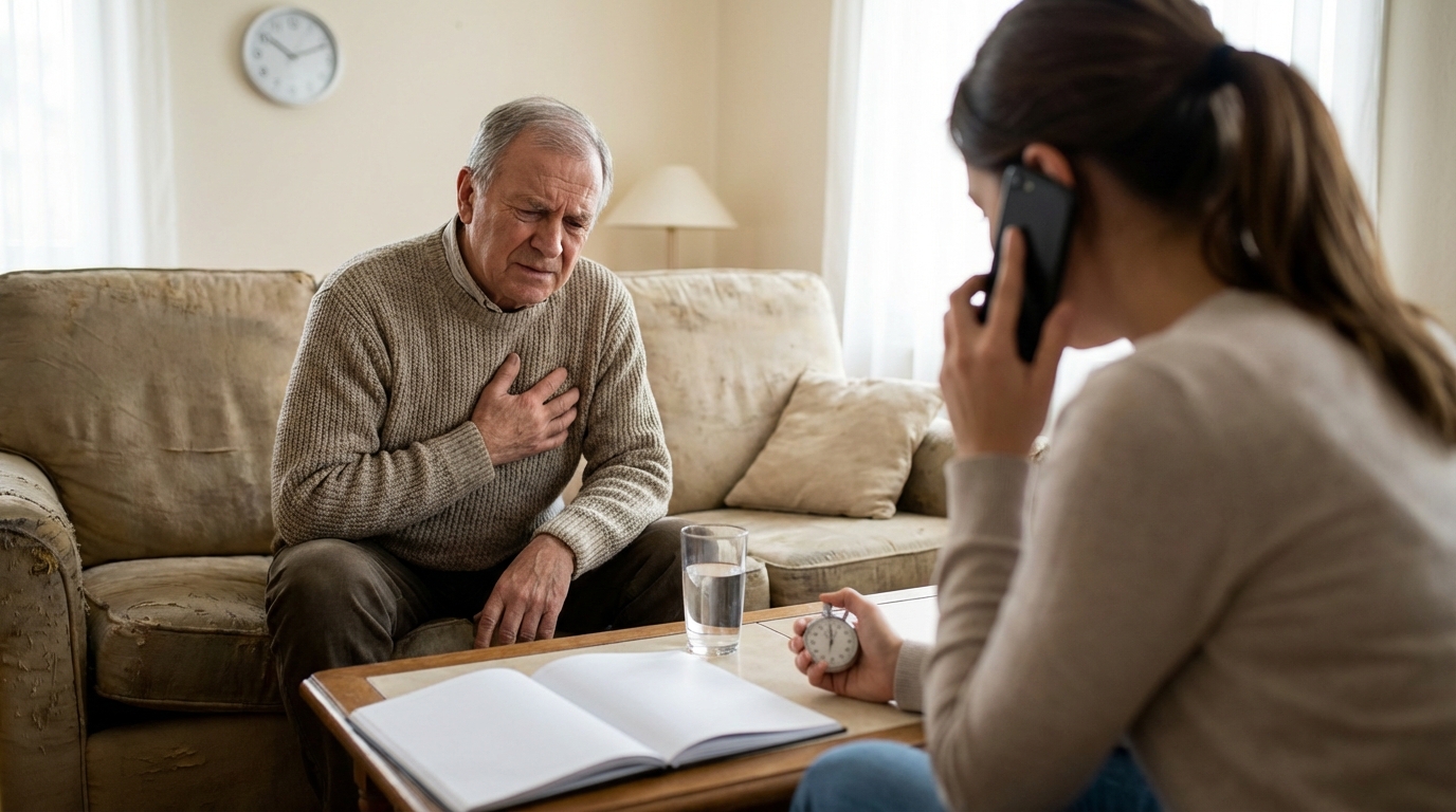 Symptômes de crise cardiaque : combien de temps avant d'agir ?