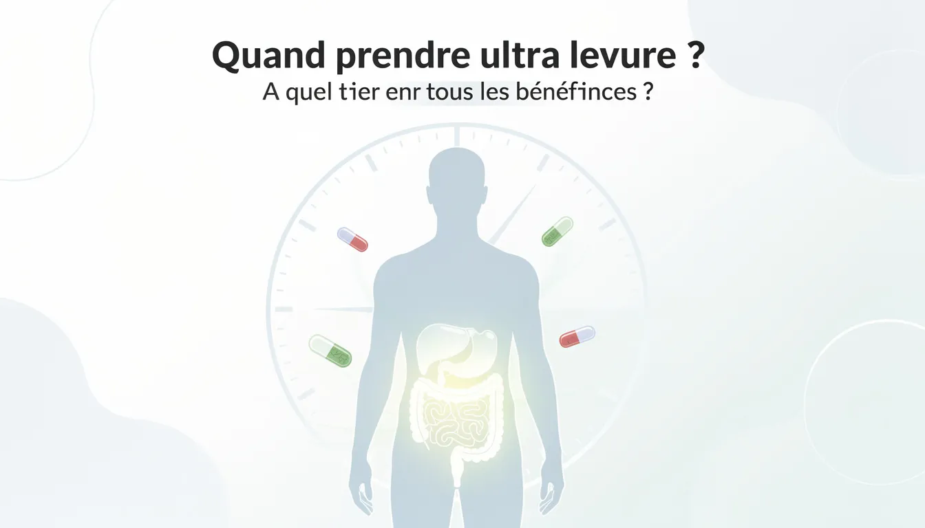 A quel moment prendre ultra levure pour en tirer tous les bénéfices ? 1 Quand prendre ultra levure ?