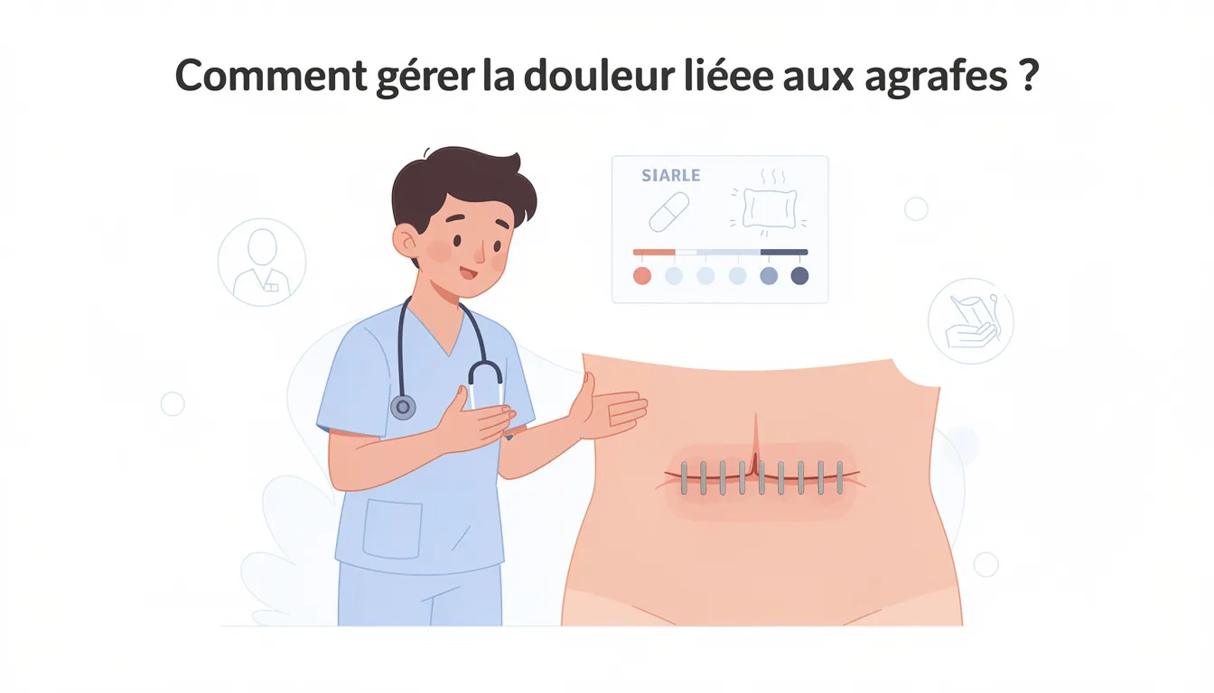 Agrafes chirurgicales : comprendre la douleur et la gestion 1 Comment gérer la douleur liée aux agrafes ?