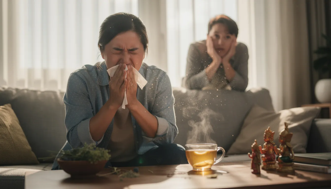 Atchoum : signification et croyances autour des éternuements