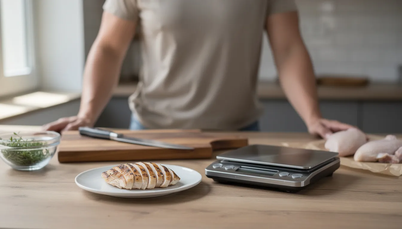Combien de calories dans 100 grammes de poulet ?