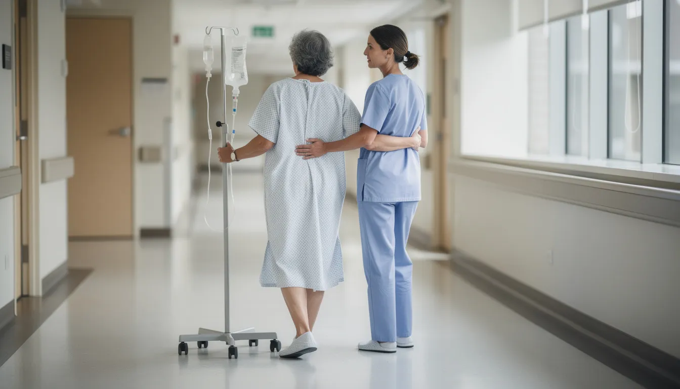 Peut-on marcher avec une sonde urinaire ? voici la réponse