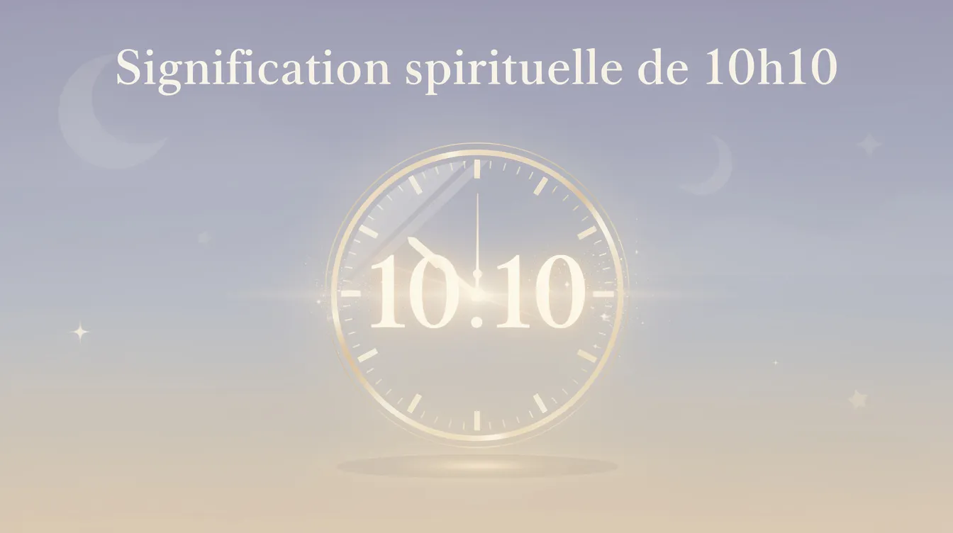 10h10 : signification et symbolisme de l'heure miroir 1 Signification spirituelle de 10h10