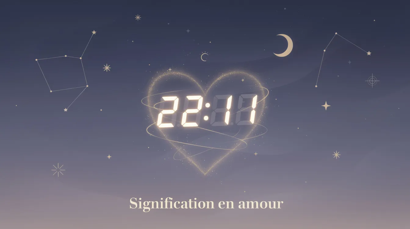 22h11 : signification et messages spirituels 1 Signification en amour