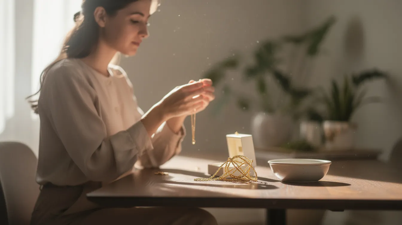 Collier qui s'emmêle : signification spirituelle révélée