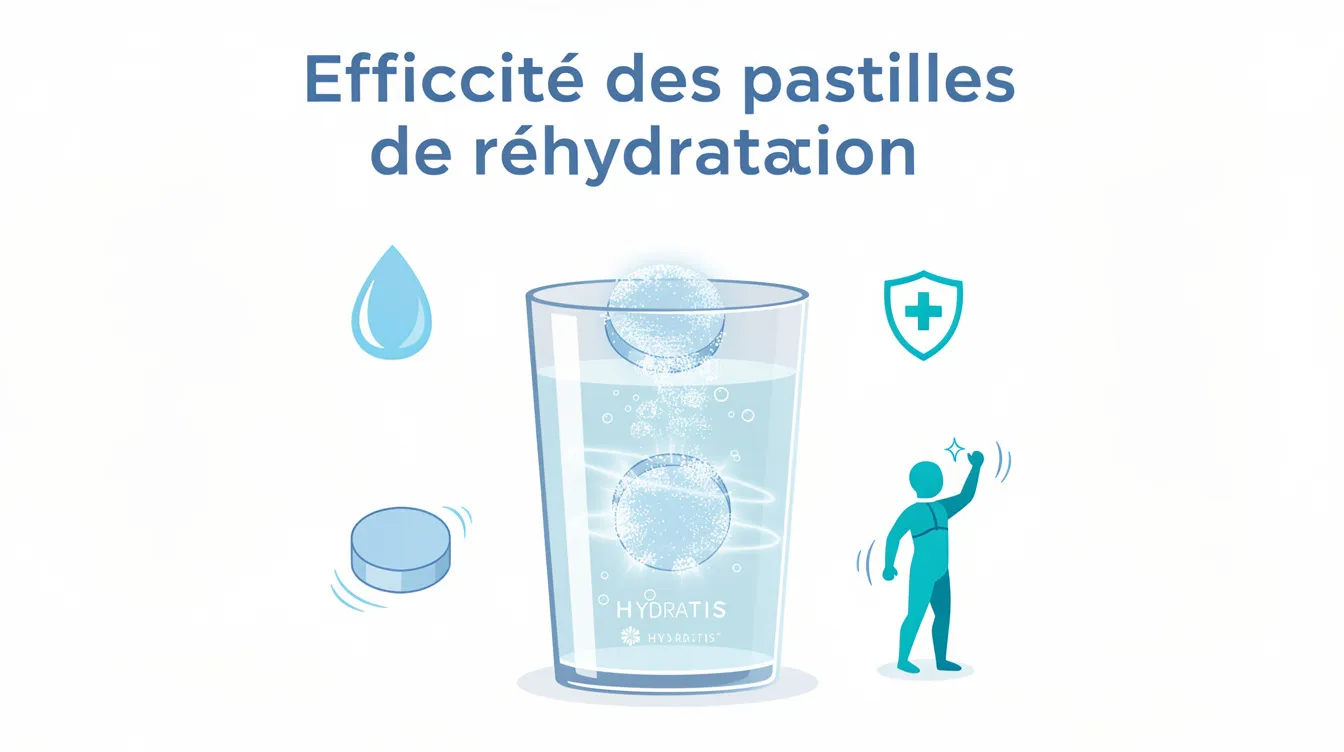 Hydratis : avis et efficacité des pastilles de réhydratation 1 Efficacité des pastilles de réhydratation