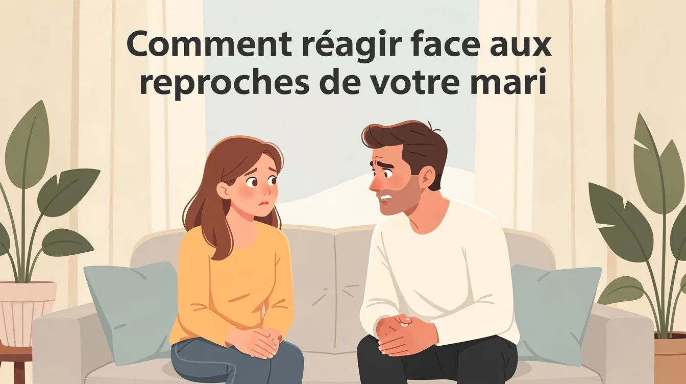 Mon mari me reproche de ne pas aller vers lui : que faire ? 1 Comment réagir face aux reproches de votre mari