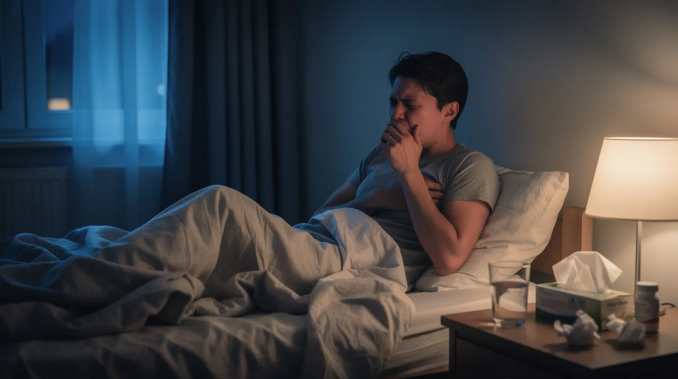 Pourquoi il est impossible de dormir tellement je tousse ?